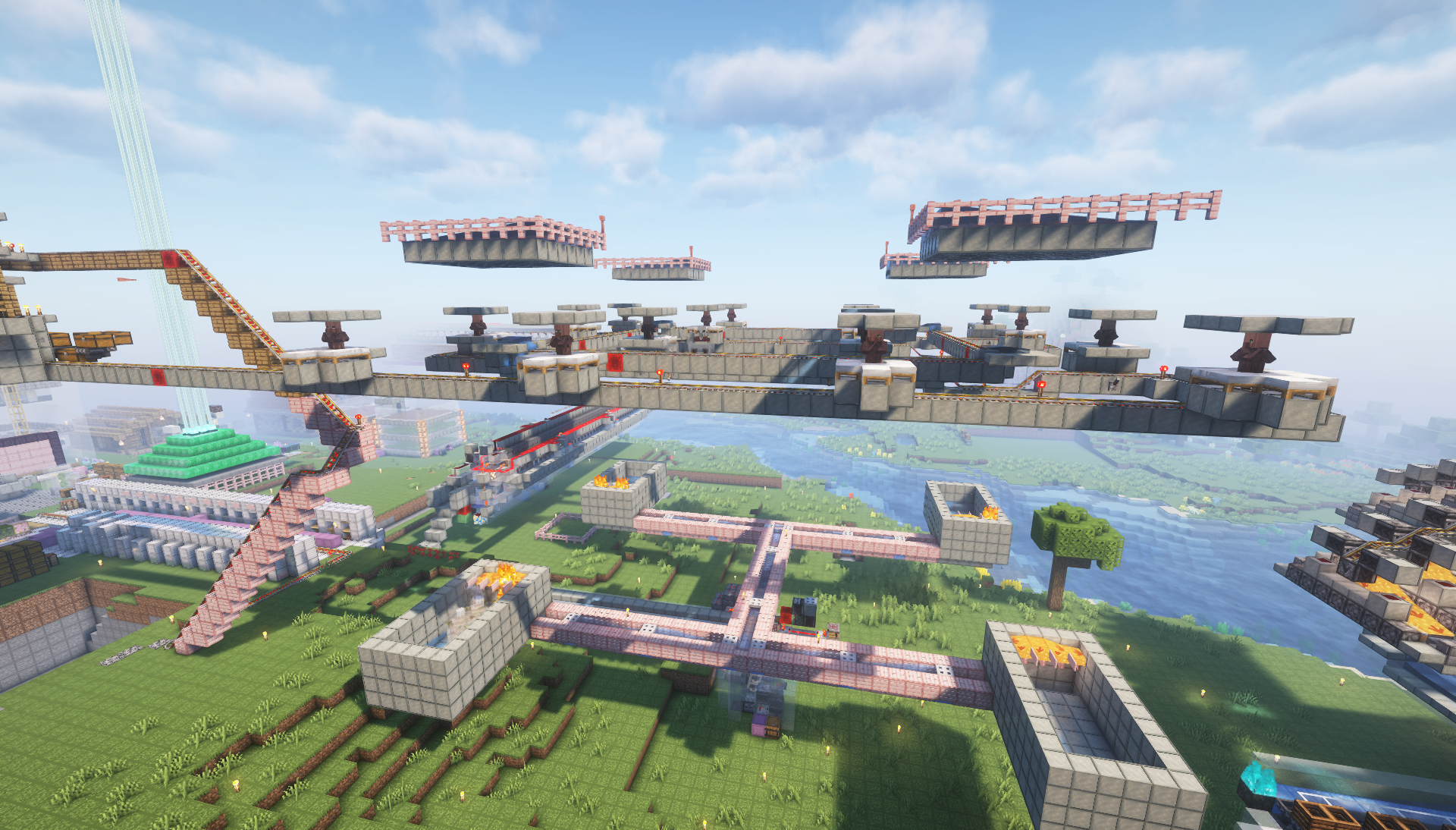 服务器公告板的特写