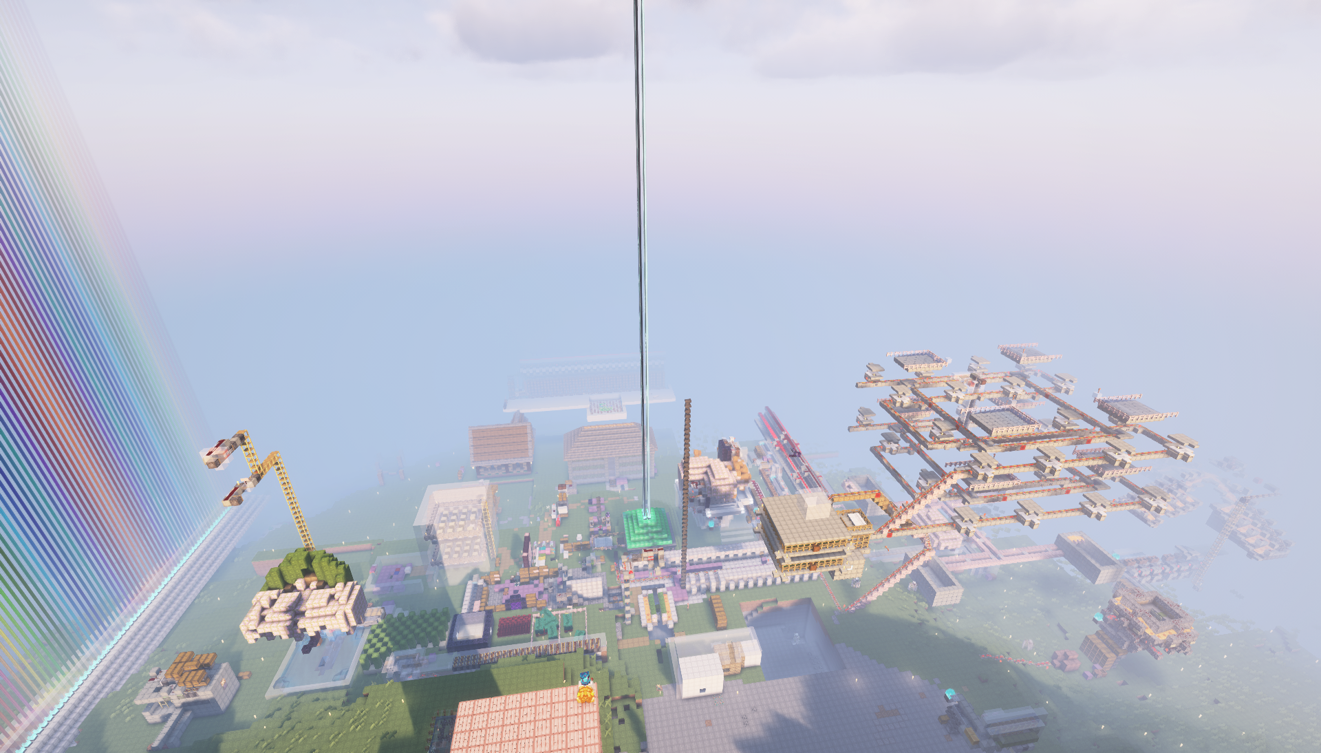 一群玩家在服务器内的合影