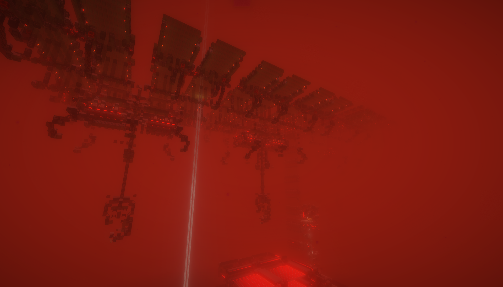 服务器内的宏伟建筑工地